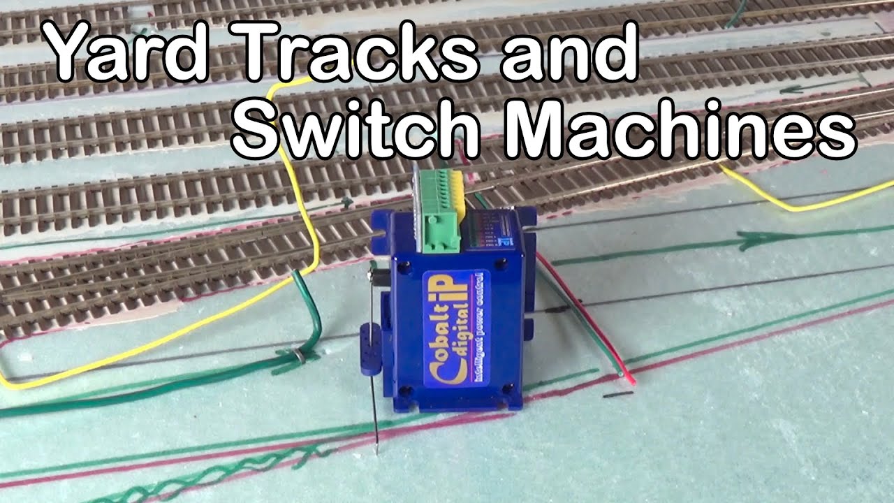Staging Yard Tracks and Switch Machines (234)
