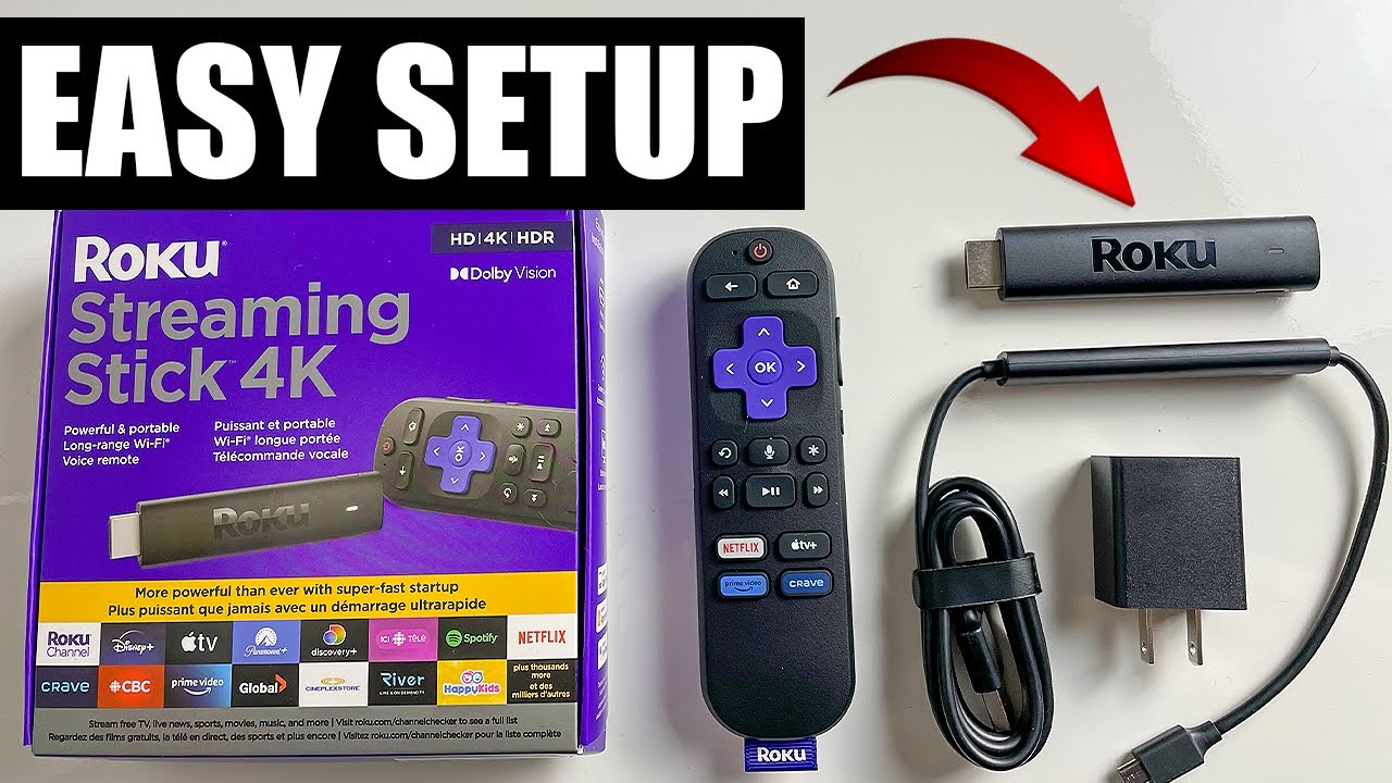 How to Set Up Roku Streaming Stick 4K on TV - Full Guide