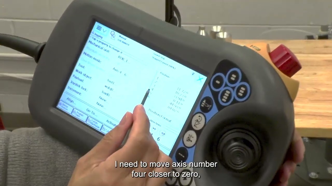 ABB Robotic Education Series: Tool Center Load Identification (Video 5)
