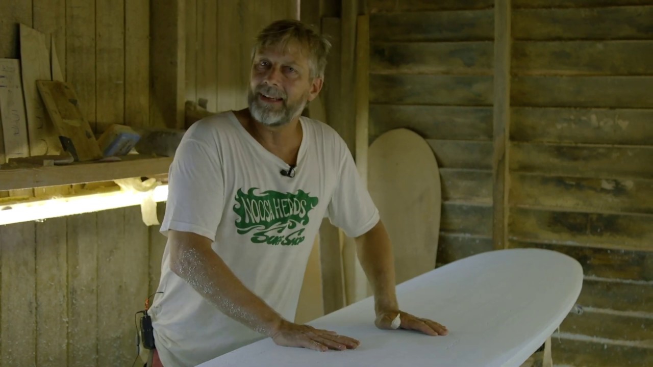 Tom Wegener Shaping a Corky