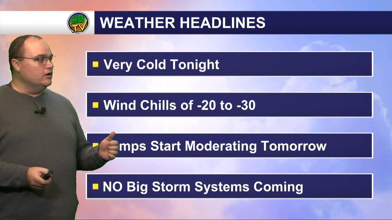 Monday Evening Forecast- January 30, 2023