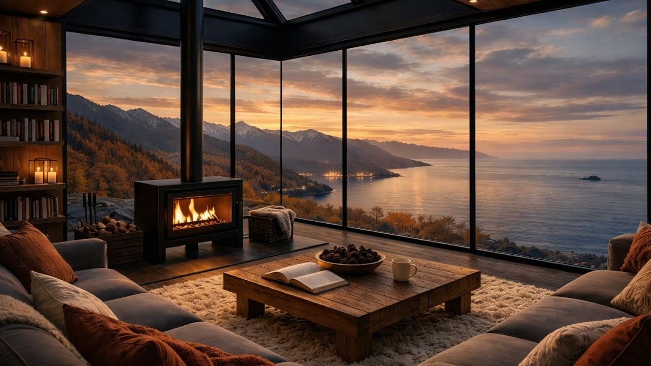 Ultimate Cozy Fireplace 🔥 Real Crackling Fire Sounds for Deep Sleep & Focus