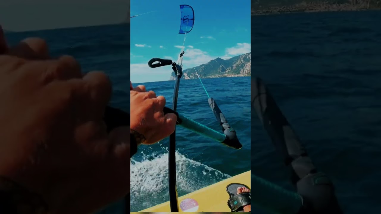 KITESURFING on Lake Garda #lakegarda #kiteboarding #kitesurfing #kitelessons #kiteschool #kite