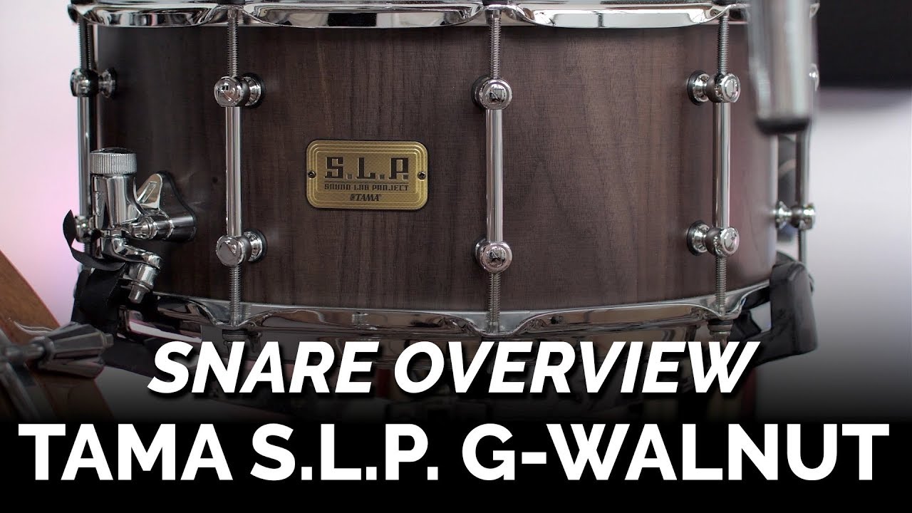 My new FAVOURITE snare - Tama S.L.P. G-Walnut snare