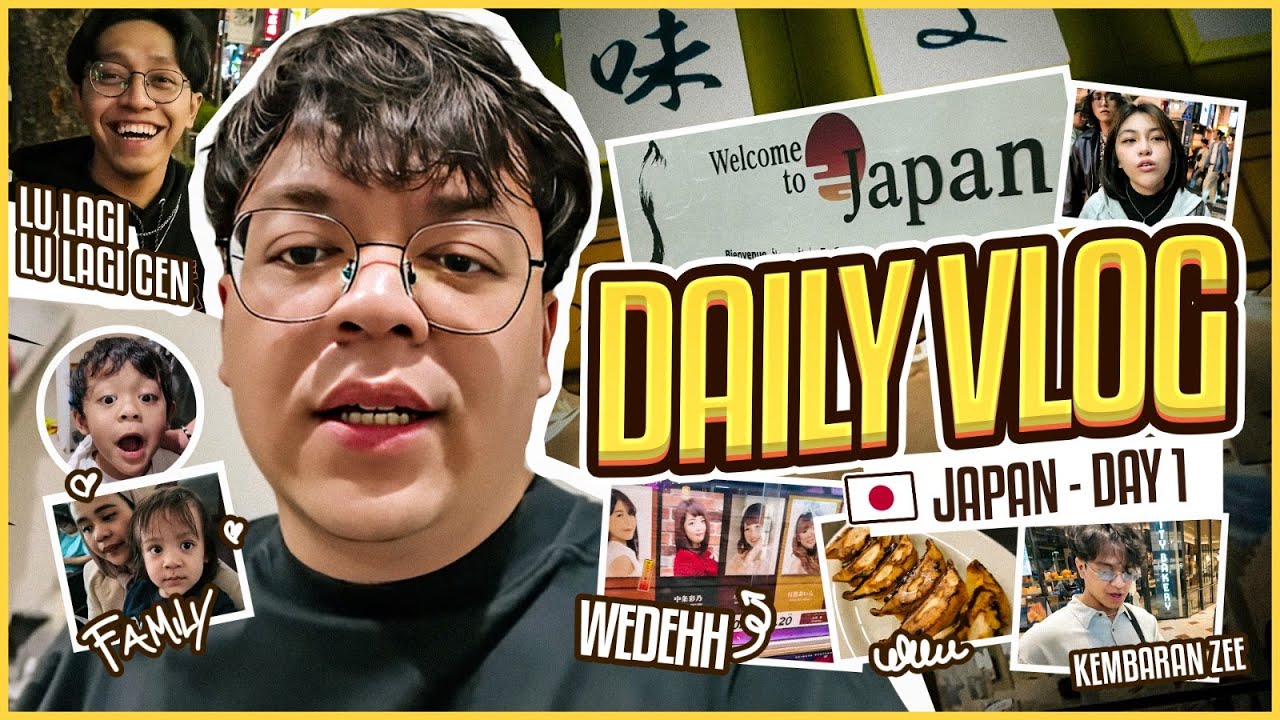 VLOG EXCLUSIVE MEMBERSHIP - AKHIRNYA VLOG DAY 1 JAPAN TAYANG