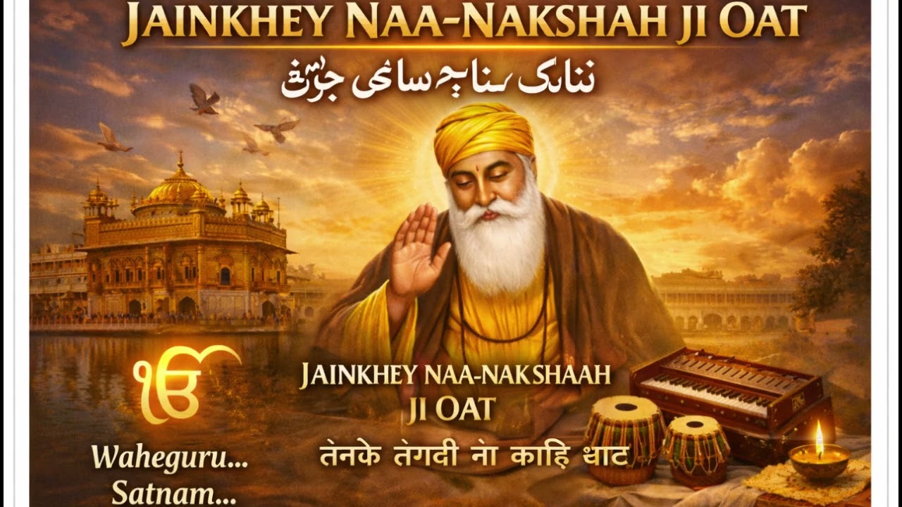Jainkhey Nanakshah Ji Oat | Sindhi Bhajan | Waheguru Simran | Guru Nanak Dev Ji Devotional Song
