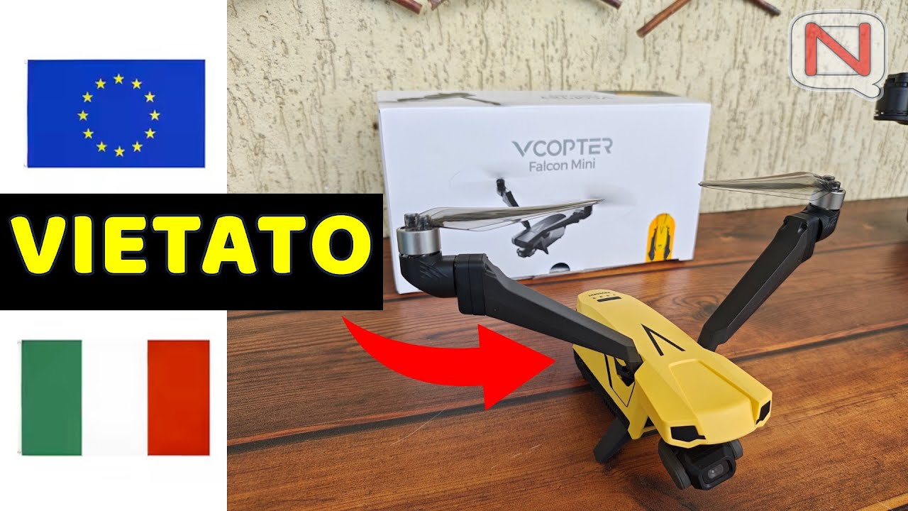 V-Copter Falcon Mini: perché NON puoi farlo volare in Italia