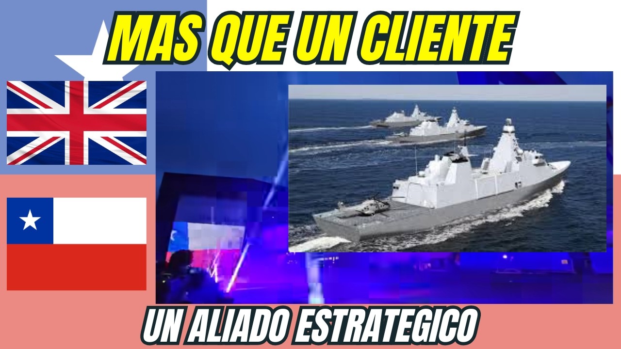 Babcock International muestra bandera chilena en la entrega de la fragata HMS Active a la Royal Navy