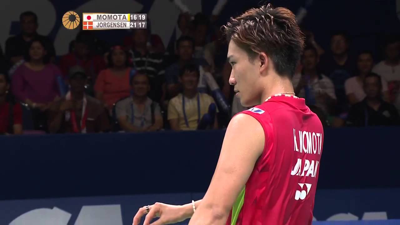 BCA Indonesia Open 2015 | Badminton F M3-MS | K. Momota vs J. O Jorgensen