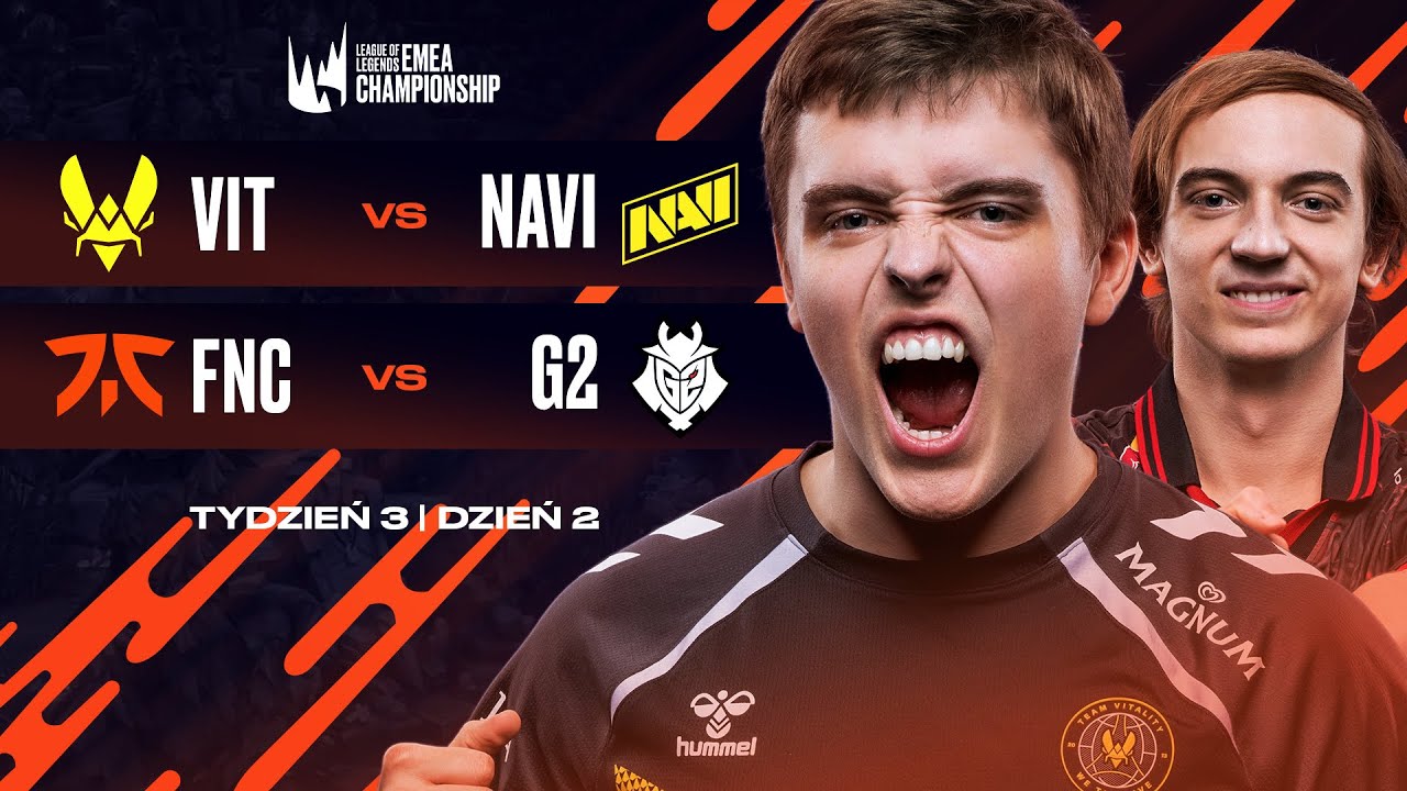 🔴VITALITY vs NAVI🔴FNATIC vs G2 ESPORTS🔴LEC SUMMER W3D2 2025🔴