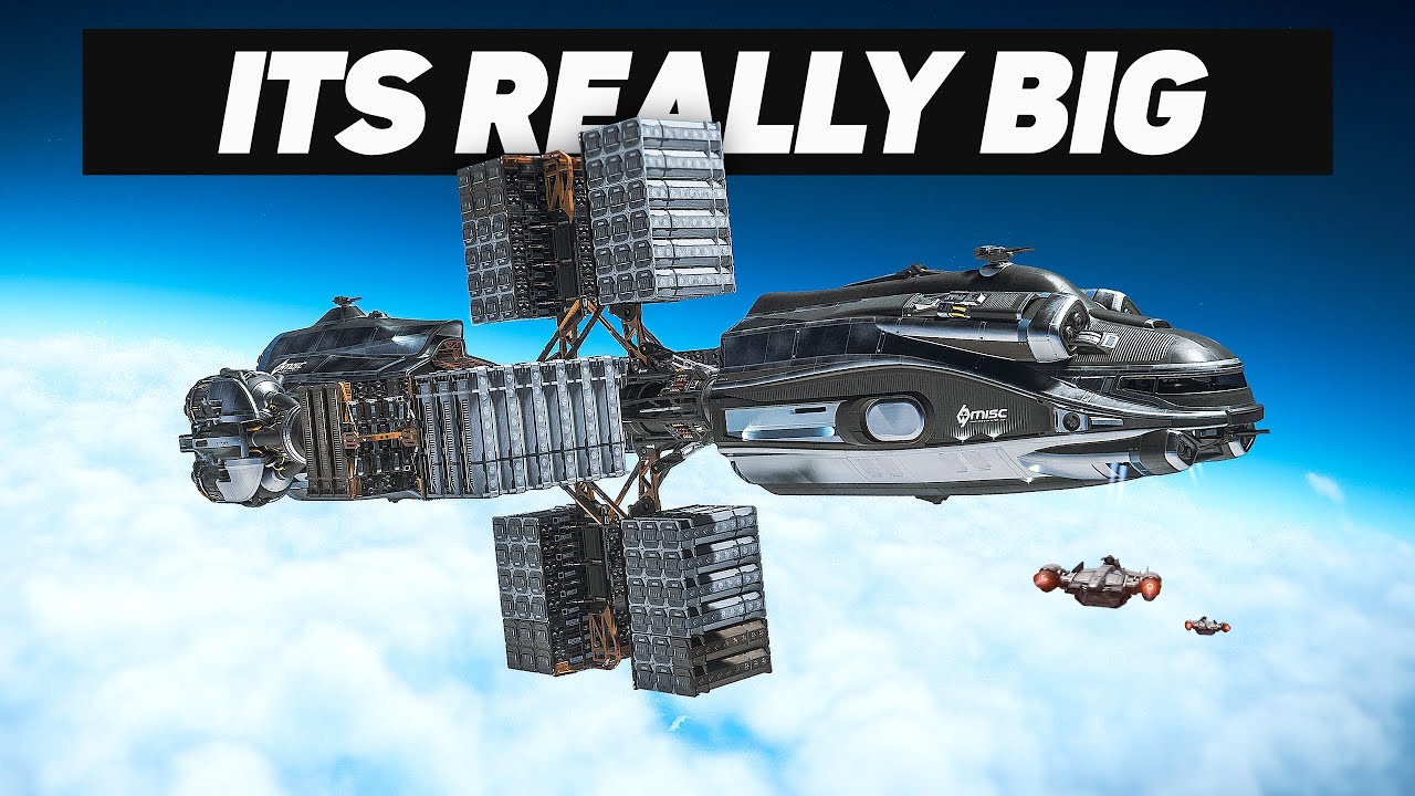 Star Citizen added a MASSIVE ship..
