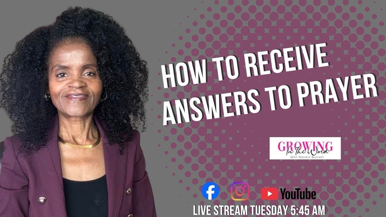 HOW TO RECEIVE ANSWERS TO PRAYER