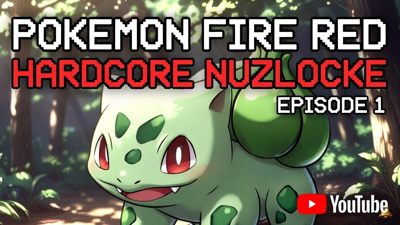 Pokemon Fire Red & Leaf Green; Hardcore Nuzlock Ep 1: RNG is my Enemy