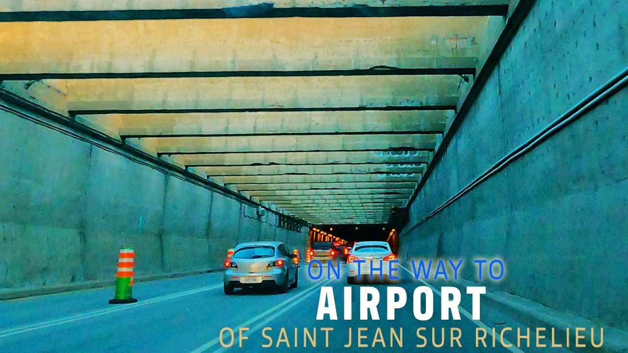 [ 4K VIDEO ] MONTREAL TO SAINT JEAN SUR RICHELIEU AIRPORT
