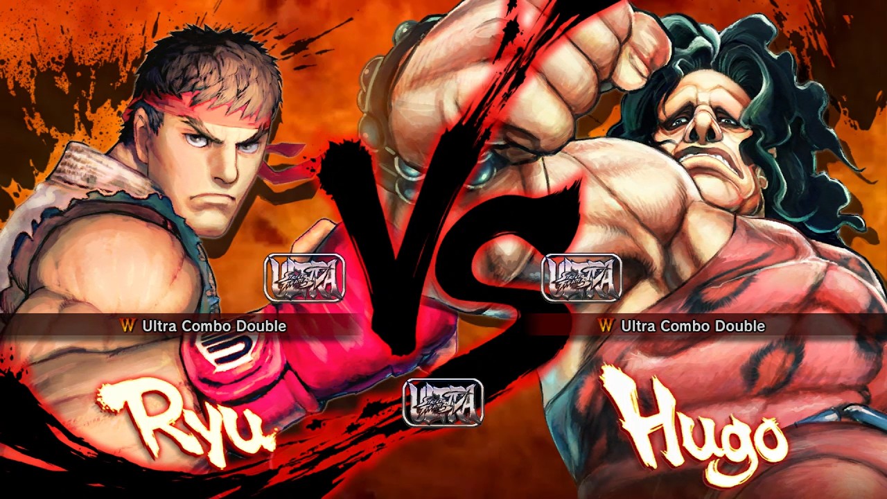 Ultra Street Fighter IV Versus Mode Ryu vs Hugo Fight (Hardest)