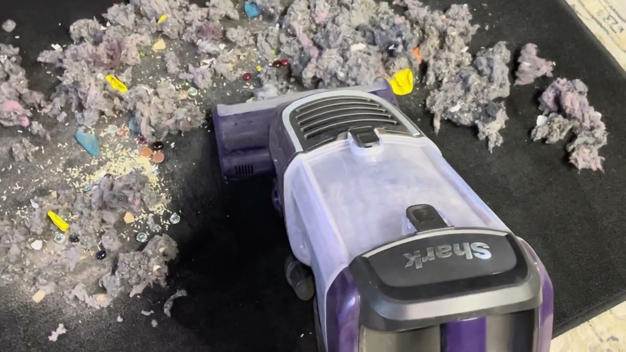 Clinky sizzling lint micd #vacuumcommunity #oddlysatisfying 