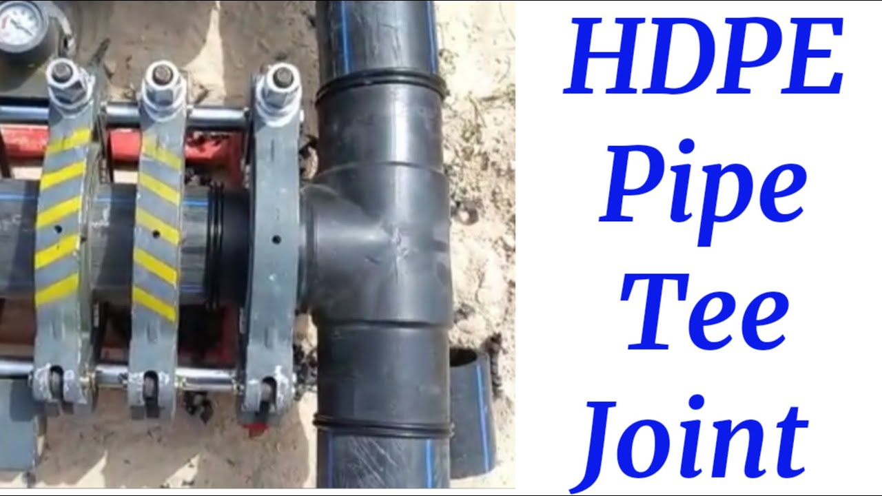 hdpe pipe T joint method,HDPE pipe joint,How to join Tee of hdpe pipe, hdpe PPR pipe,but fusion
