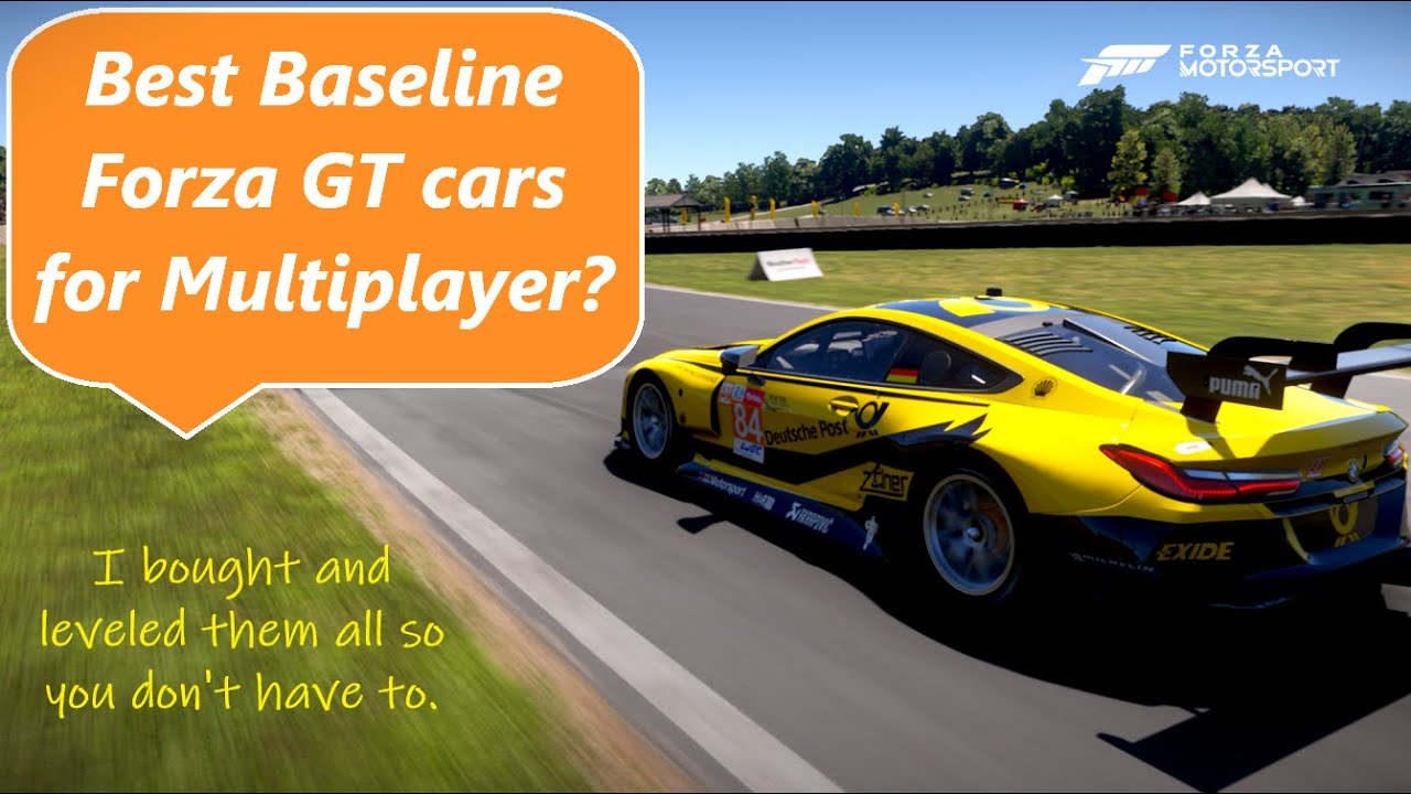 What are the best stock tune Forza GT cars?
