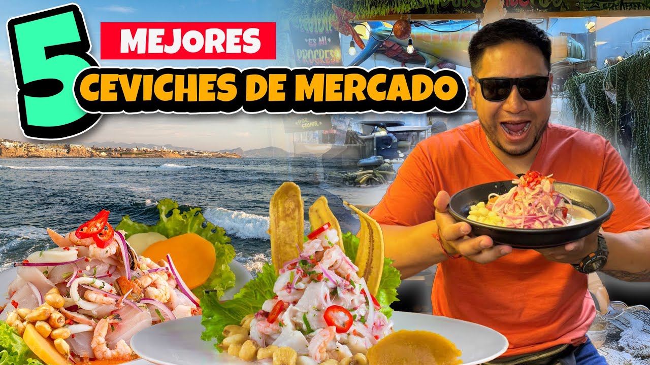 “La Ruta del Ceviche: Explorando los Puestos Más Populares de Mercados en LIMA 🇵🇪”