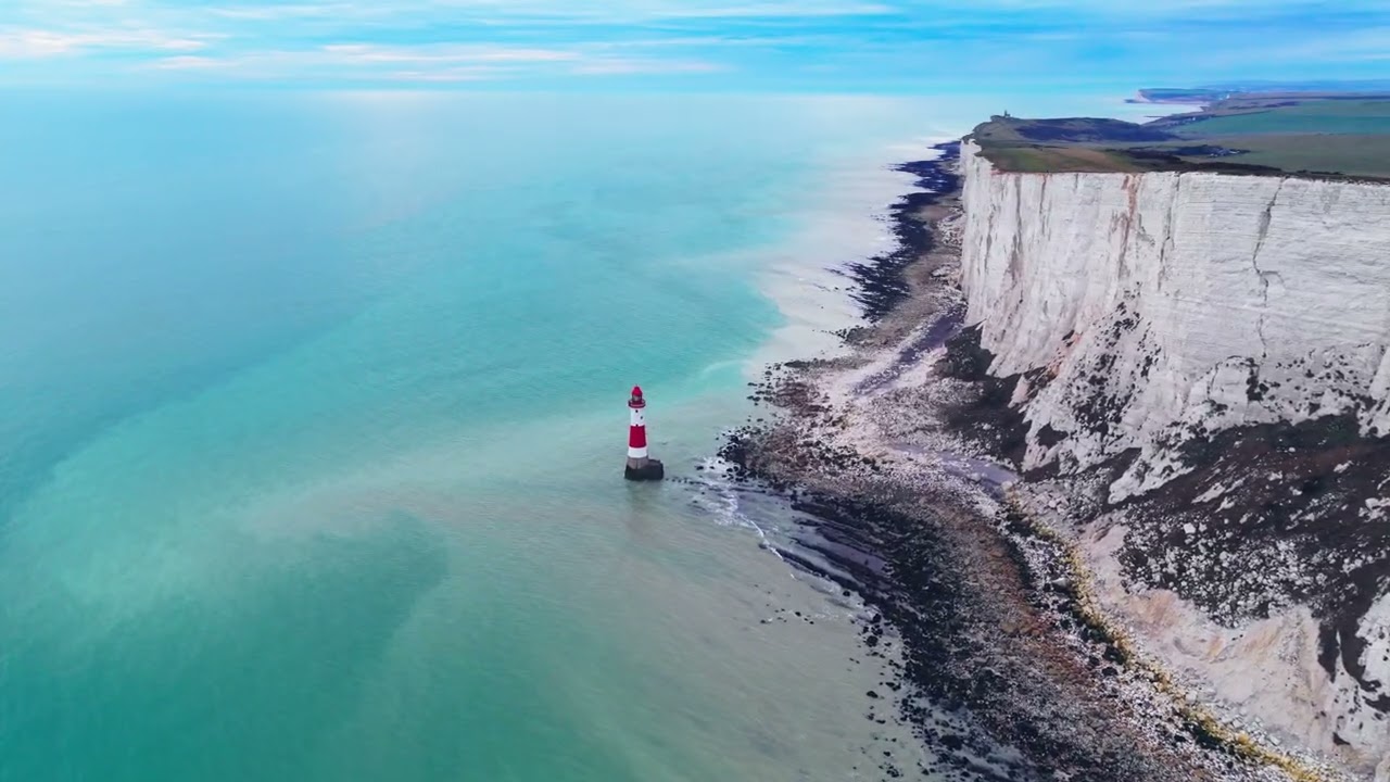 Beachy Head Lighthouse, DJI Mini 5 Pro Drone Video, Davinci Resolve Edit