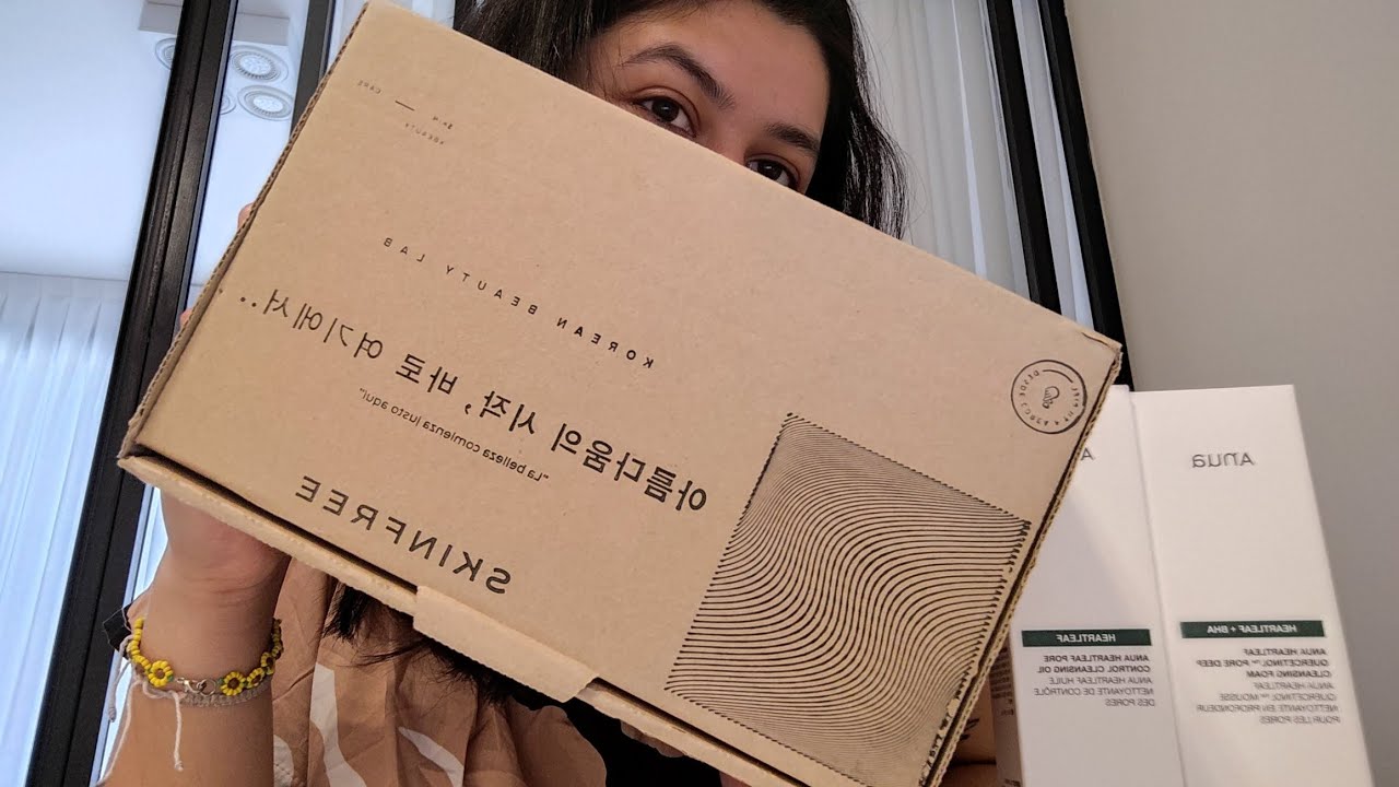 ASMR ESPAÑOL - Unboxing Skincare Coreano 