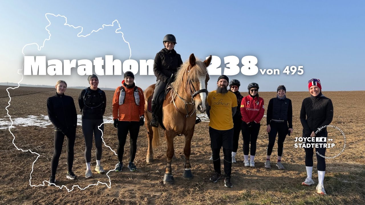 Marathon Nr. 238 von Joyce St&auml;dtetrip &ndash; Sonne, Pferd & F&auml;hrfahrt