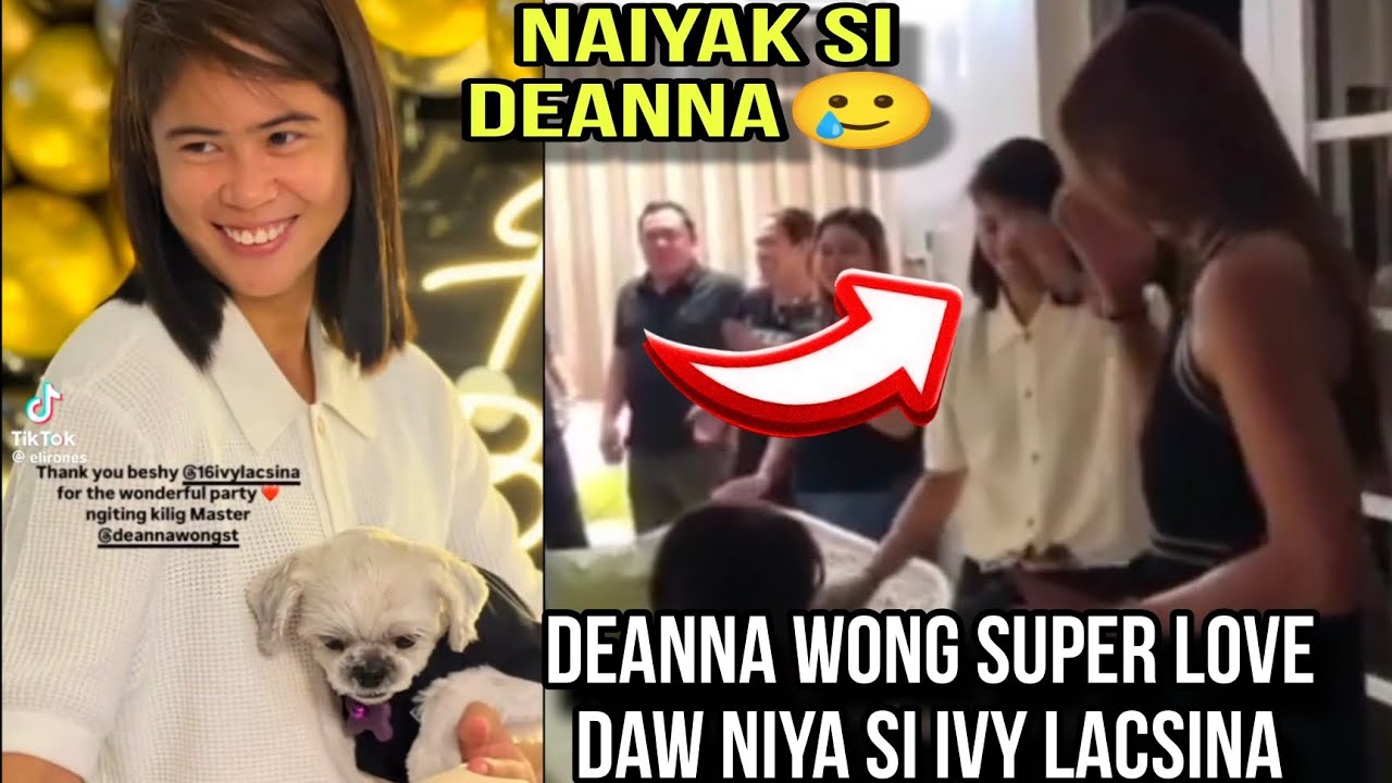 DEANNA WONG NAIYAK SA PA BIRTHDAY SURPRISED NI IVY