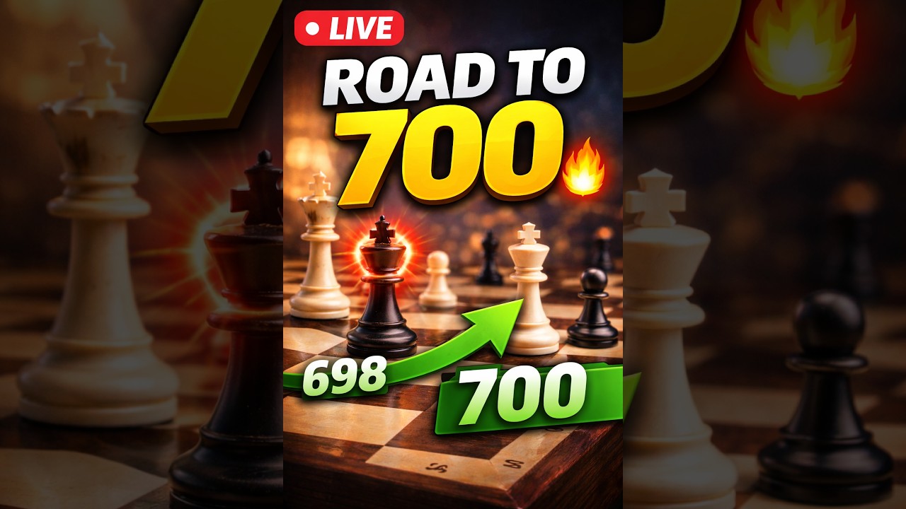 Road to 700 ELO | Blitz Chess Grind