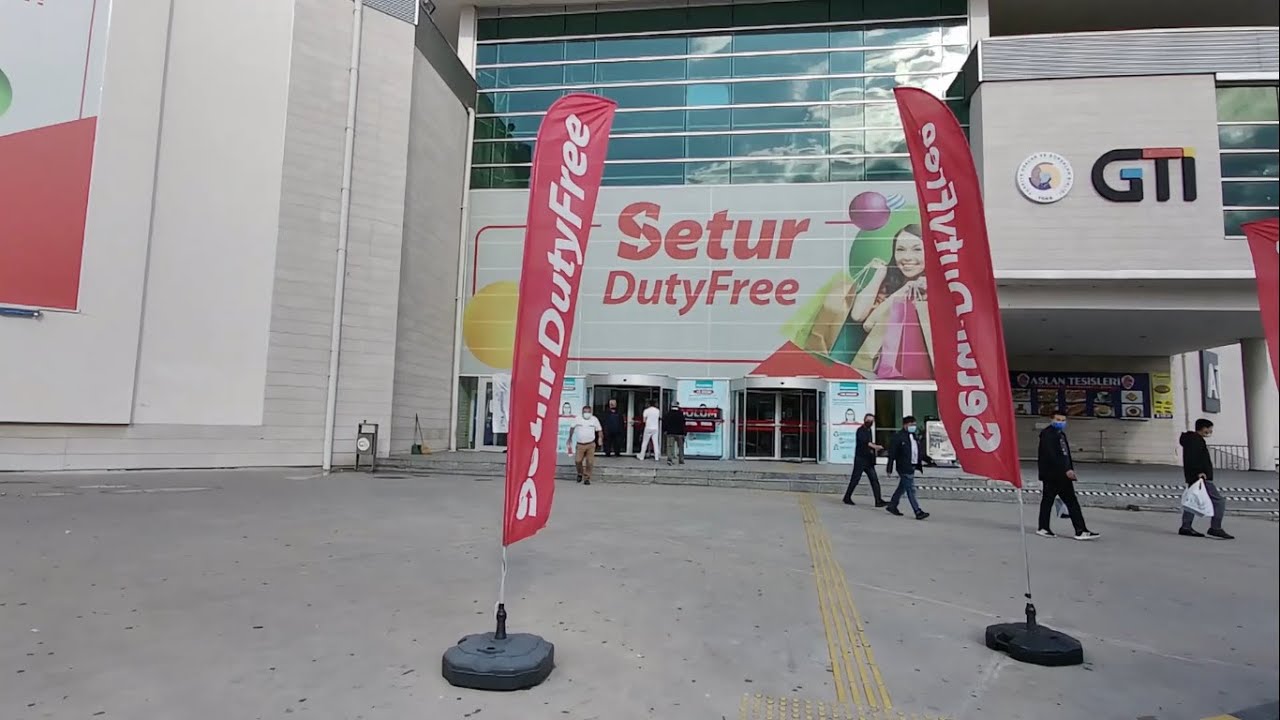 Kapıkule sınır kapısındaki Gümrüksüz satış Mağazasındayız / DutyFree