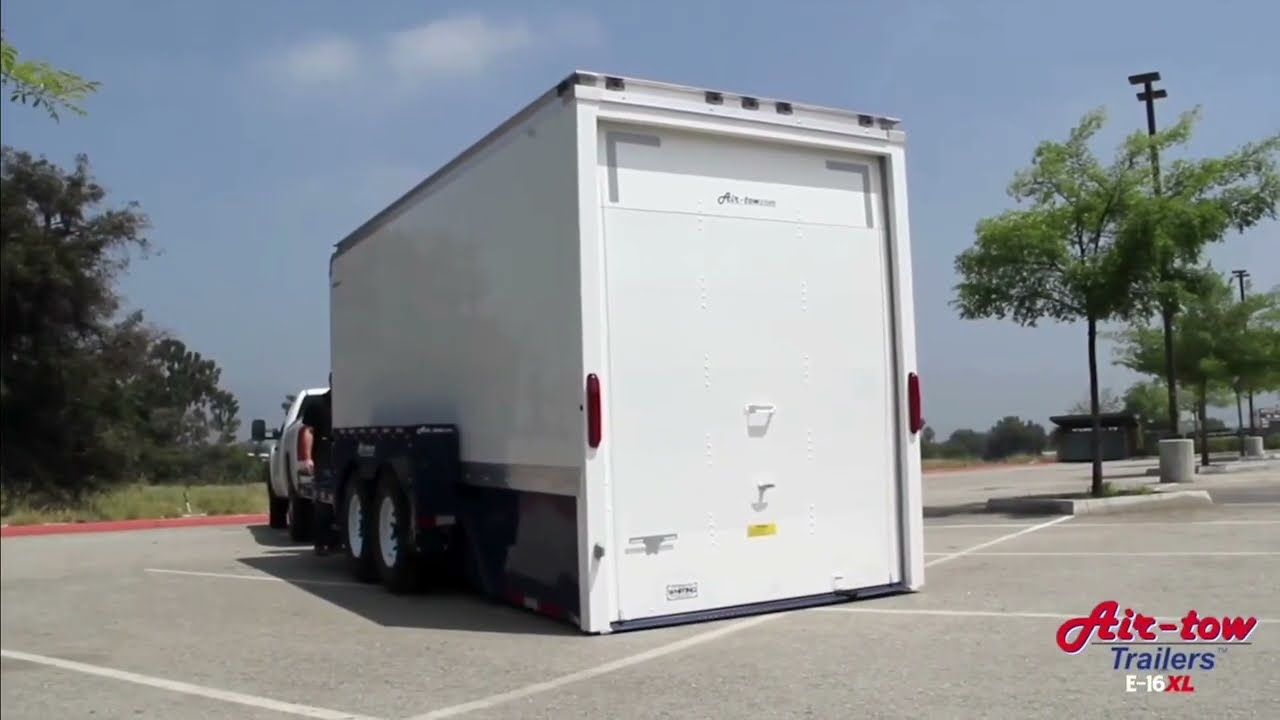 Air Tow Trailers - E 16 XL Enclosed Drop Deck Trailer