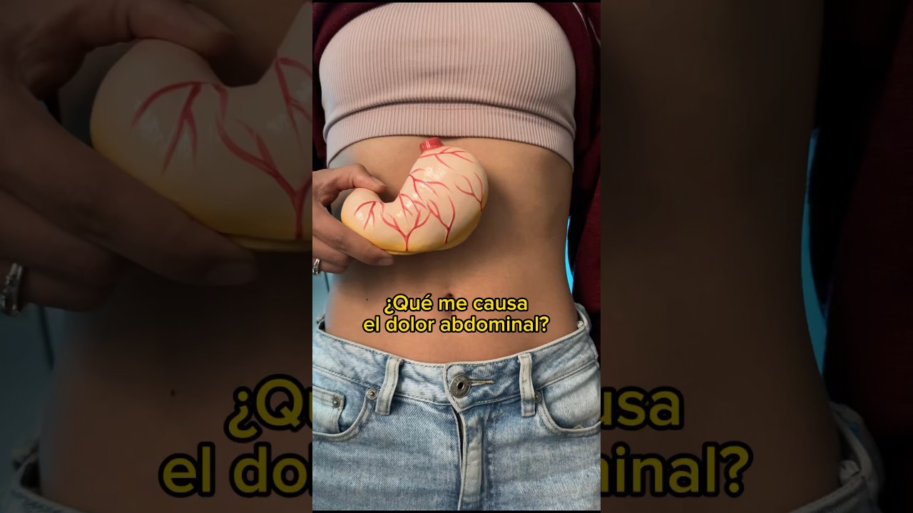 &iquest;Qu&eacute; me causa el dolor abdominal? | Dr. William Guerrero #medicina #shorts