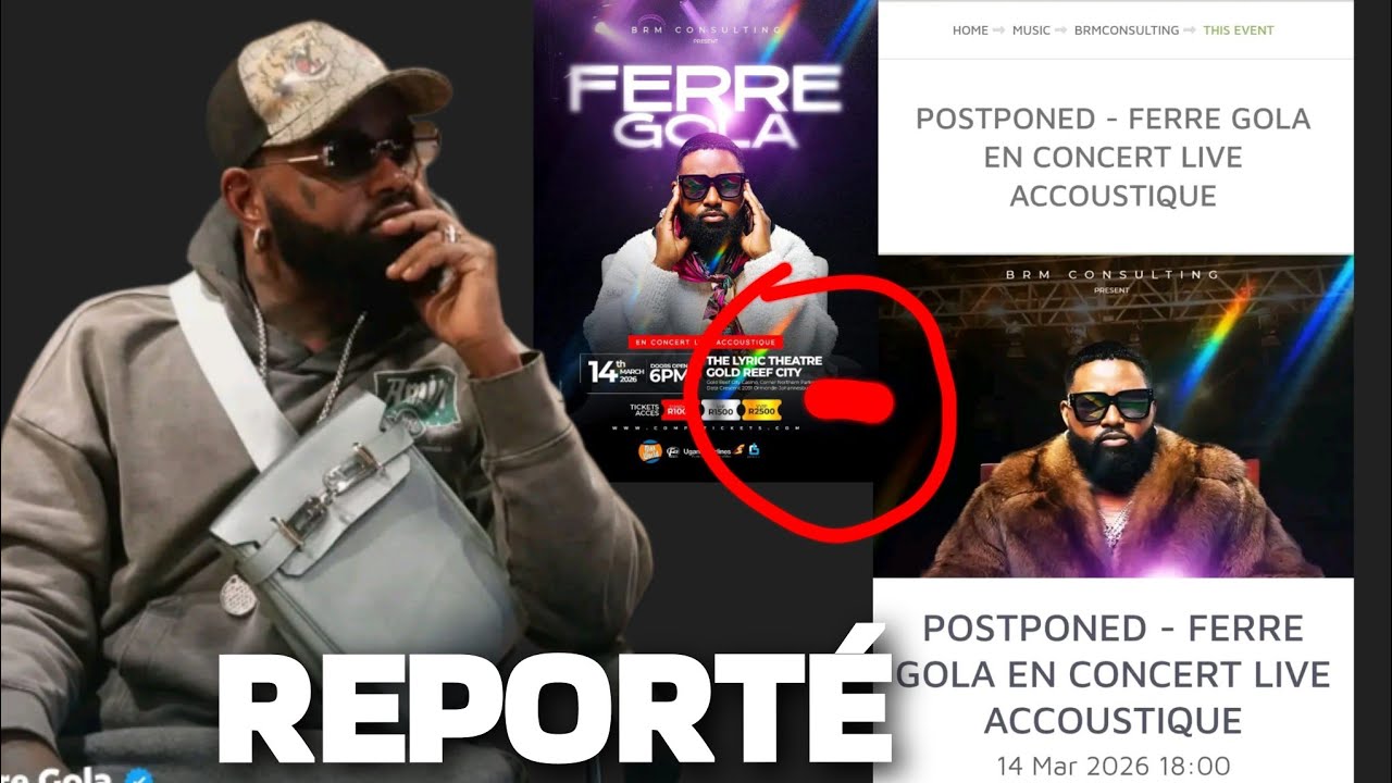 🔴  Ba Raison ya rapport ya Afrique du Sud Bo yoka Ferre azui 12 na M