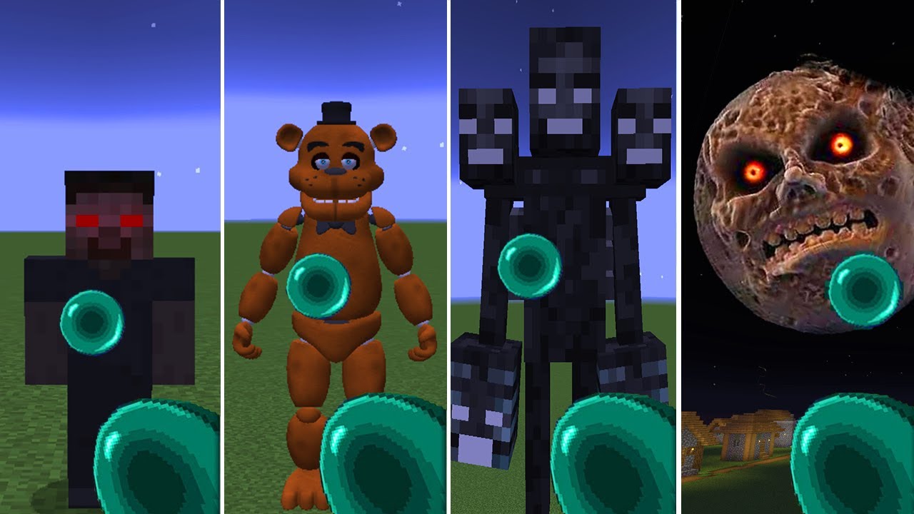 What’s Inside Creepypasta Mobs and Bosses in Minecraft? #shorts #meme