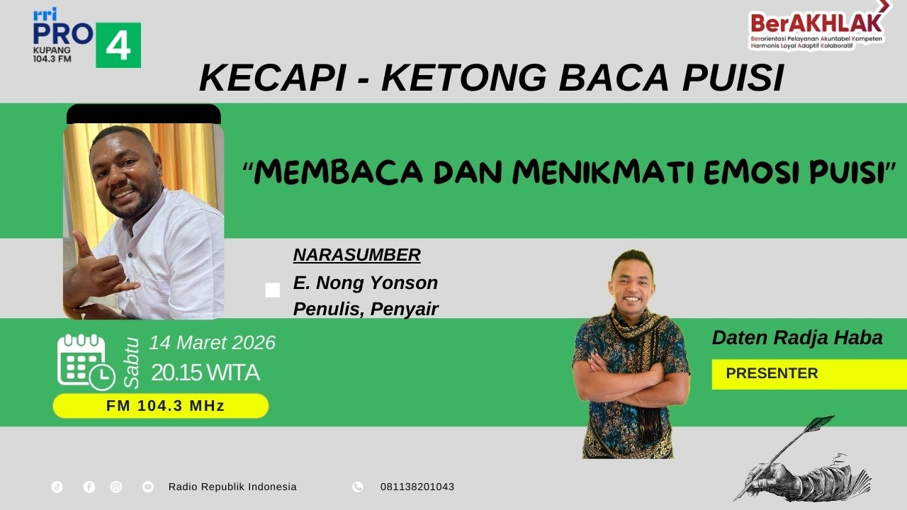 (LIVE) MEMBACA DAN MENIKMATI EMOSI PUISI | KECAPI : KETONG BACA PUISI