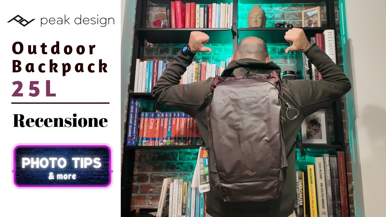 Peak Design Outdoor Backpack 25L: recensione ITA