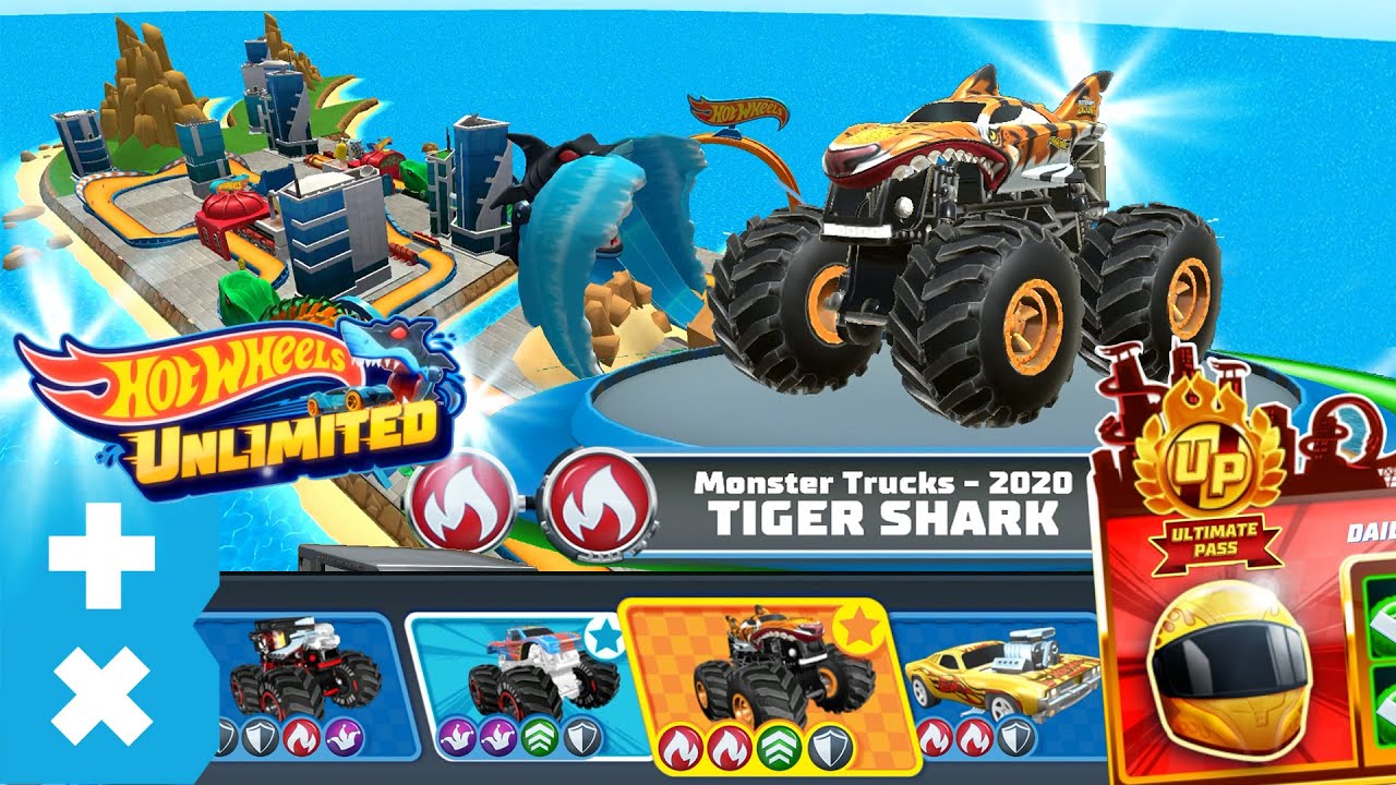 Стройте, гоняйте и выполняйте трюки в Hot Wheels Unlimited Ultimate Pass Challenge!