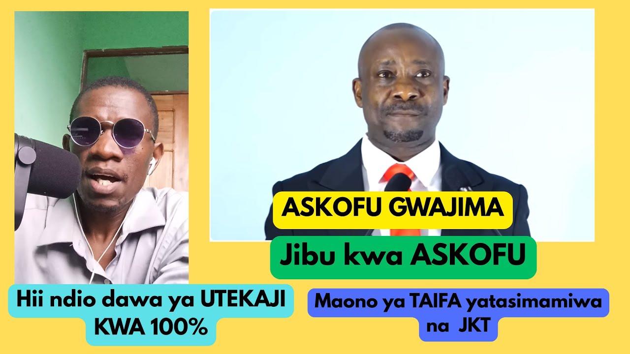 DAWA YA UTEKAJI NI HII , Maono ya taifa hayawezi kusimamiwa na chama cha siasa .
