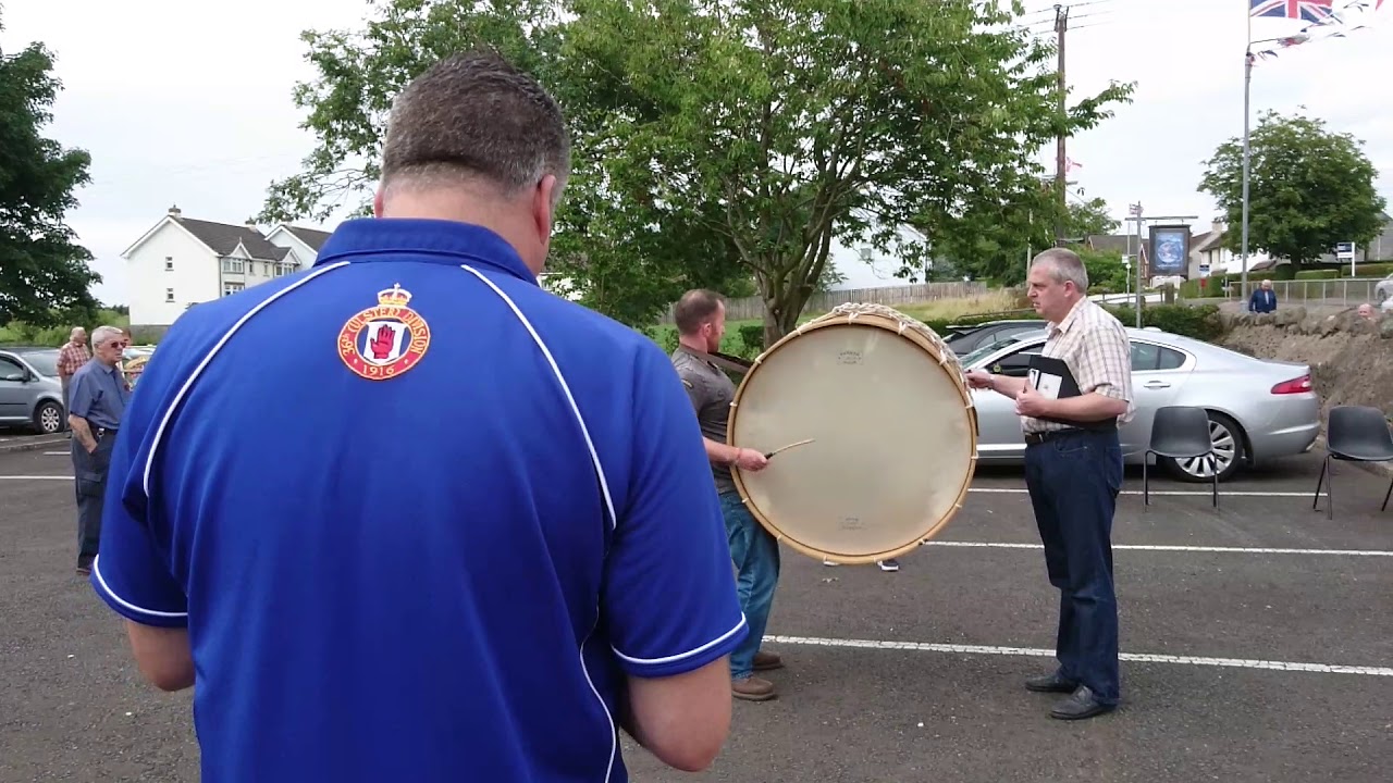 Ballinderry LOL148 drumming match