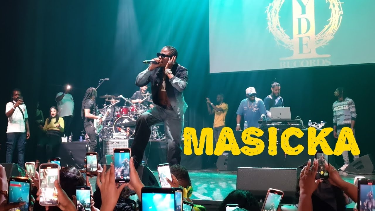 Masicka live in London O2 Arena🇬🇧 2024 #masicka #dancehall #genahsyde #1syde