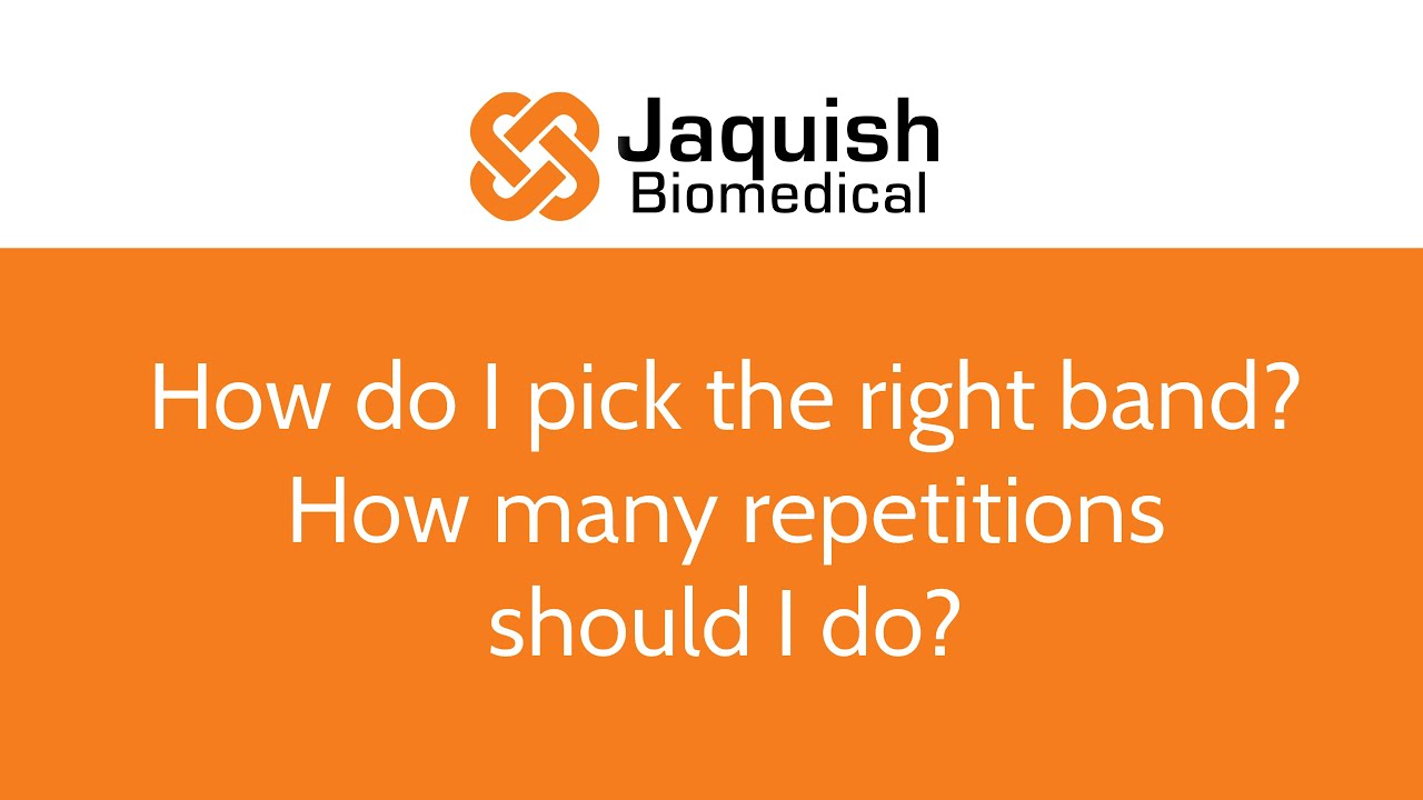 How do I pick the right X3 band? How many repetitions should I do with X3?
