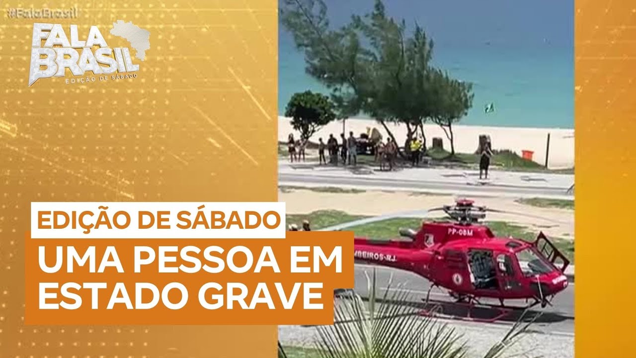 Grave acidente interdita Avenida Lúcio Costa, no Rio de Janeiro