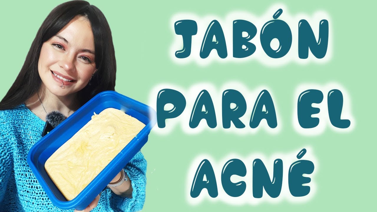 Cómo hacer jabón astringente para la cara | Ideal para acné (Zote, miel y arroz)