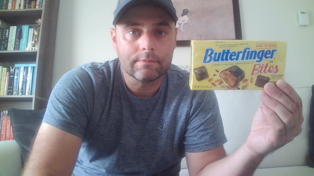 ASMR Eating Butterfinger Bites