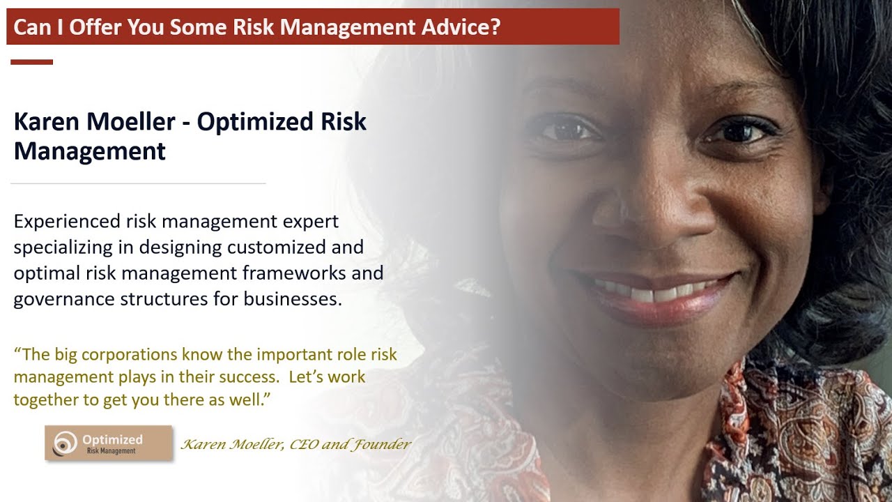 Karen Moeller at Optimized Risk Management