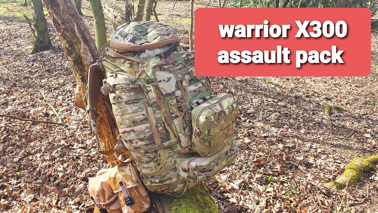 THE BEST MILITARY BACK PACK ? WARRIOR X300 ASSAULT PACK MULTICAM (first look)