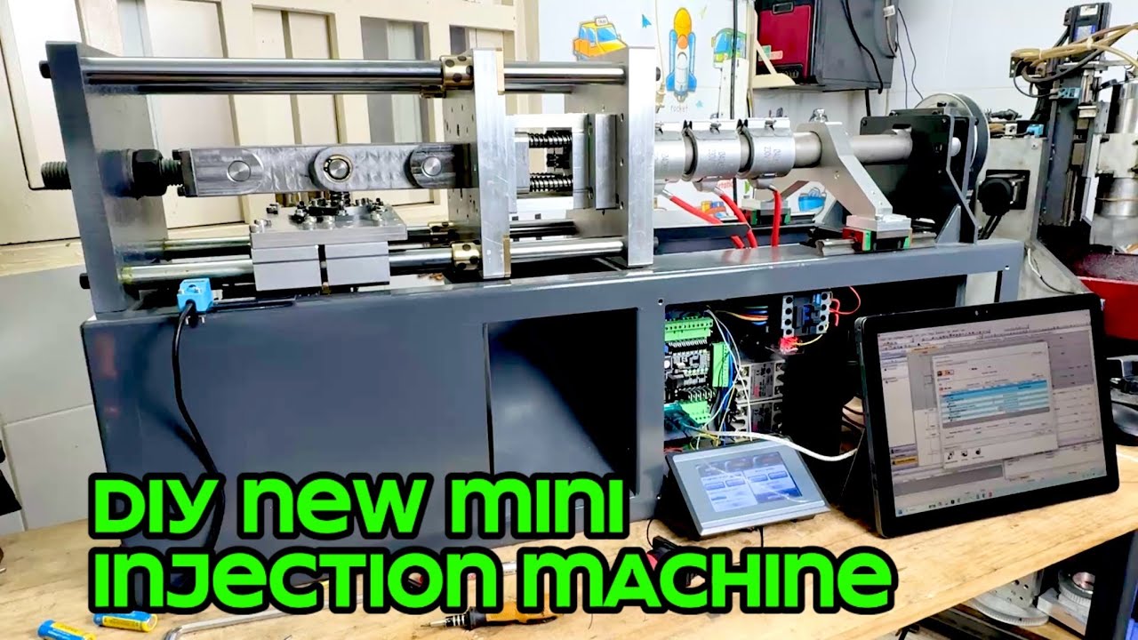 DIY Mini injection molding machine 50 Toggle clamping
