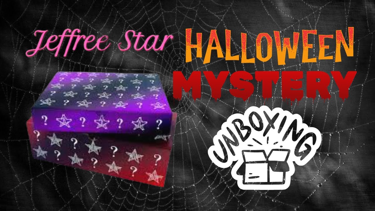 UNBOXING JEFFREE STAR ⭐️ Halloween Mystery Boxes ⭐ #jeffreestarcosmetics