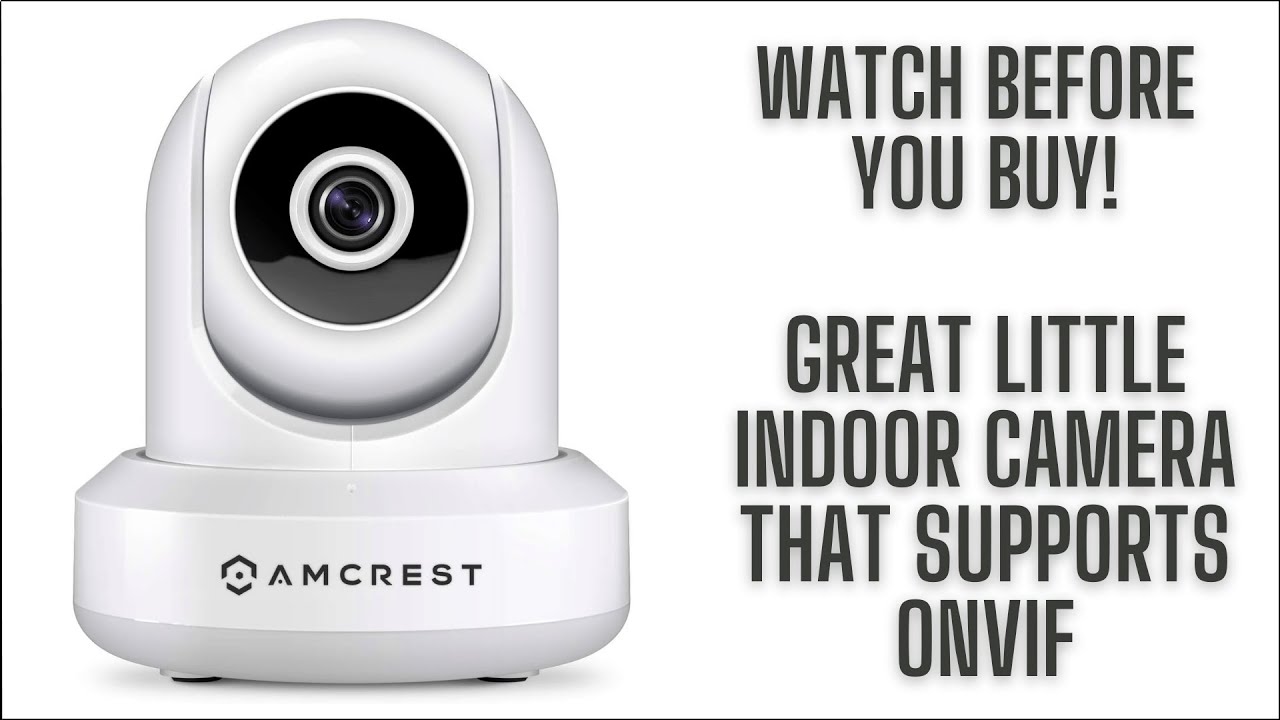 Unboxing & First Impressions - Amcrest 1080p WiFi Camera: Indoor Pan/Tilt - Supports ONVIF