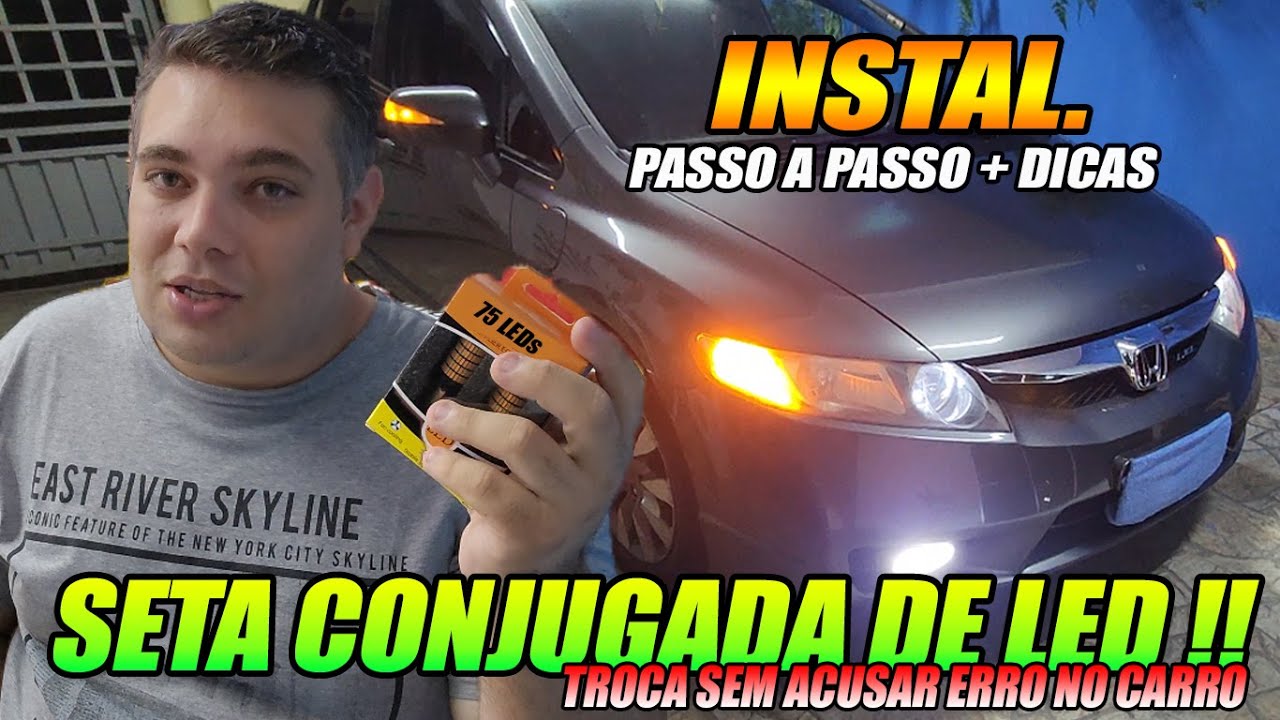 SETA CONJUGADA DE LED (( UPGRADE NO POSSANTE ))
