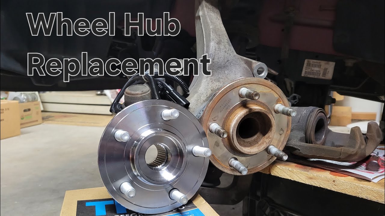 Jeep Liberty front wheel hub bearing assembly (& brakes) replacement